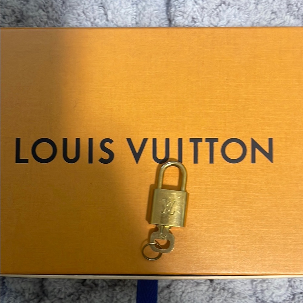 Louis Vuitton Gold Lock & Key